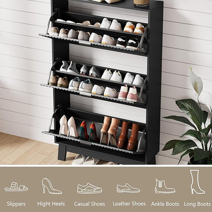 Shoe Cabinet Storage for Entryway - Image 3
