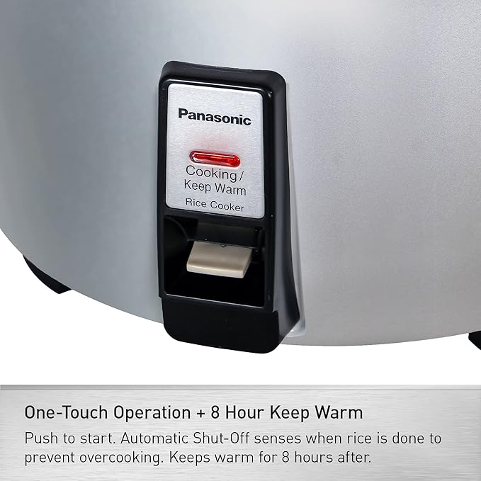Panasonic Commercial Electric Rice Cooker, 120V Large Capacity 46-Cup, 23-Cup - Image 4