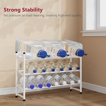 Tajsoon Expandable Shoe Rack for Closet 3 Tier, 28“-41“Adjustable & Stackable - Image 5