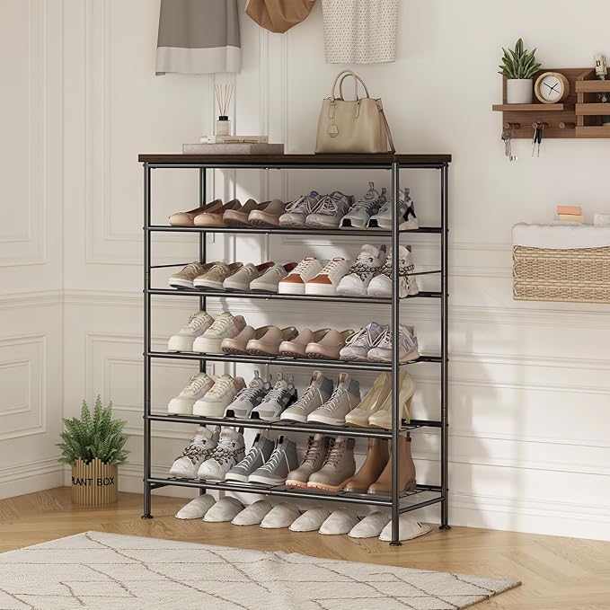 SUOERNUO Shoe Rack Organizer 6 Tier - Image 5