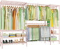 Ulif E11 Heavy-Duty Garment Rack, Metal Freestanding Clothes Rack and Closet by Ulif