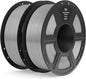 ELEGOO PLA Filament 1.75mm Gray 2KG, 3D Printer Filament Dimensional Accuracy by ELEGOO