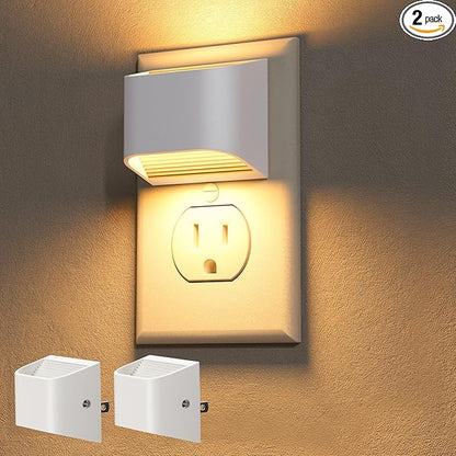 NIORSUN Plug in Night Light, Auto Brightness Sensor Night Light, 3000K Warm by NIORSUN