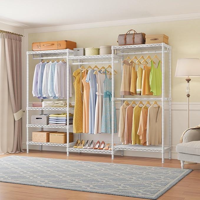 VIPEK V5 Plus Portable Closet Wardrobe Heavy Duty Clothes Rack, Large Free - Image 2