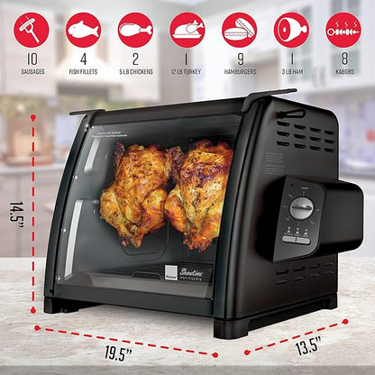 Ronco Modern Rotisserie Oven, Large Capacity Countertop Oven, Easy-to-Use - Image 3