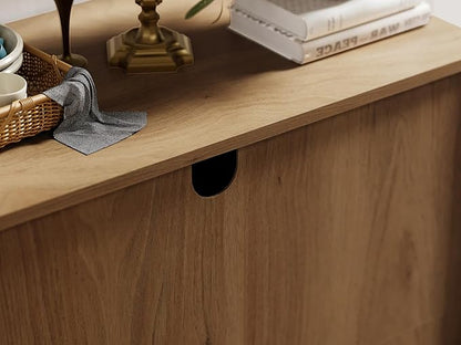 Buffet Sideboard Cabinet Farmhouse Modern 2 in 1 Storage Cabinet - Image 5