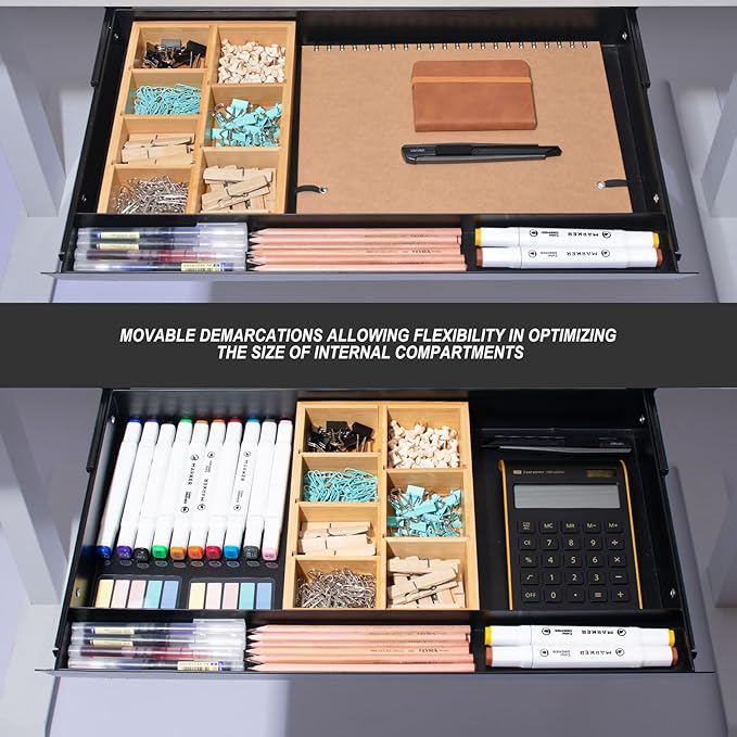 Large Under Desk Mounted Sliding Drawer - Image 7