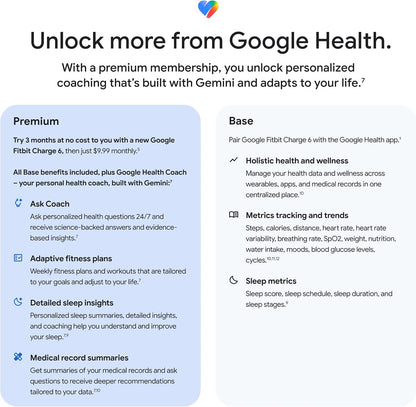 google fitbit charge 6 - fitness tracker, view 11