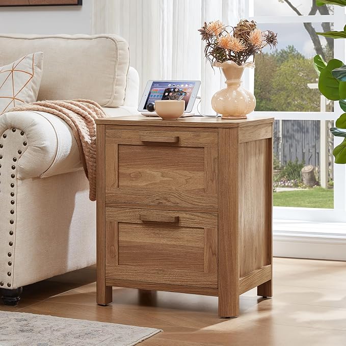 Joaxswe Farmhouse Nightstand - Image 5