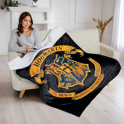 Harry Potter Gifts Heated Blanket Electric, Twin Size Luxurious Fleece Weighted - Image 2