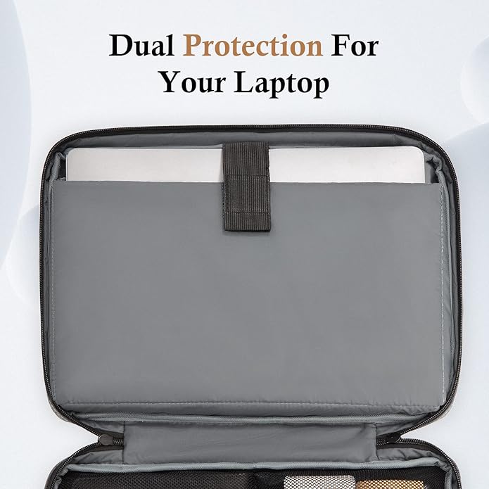 Laptop Sleeve Case, 15.6 17.3 14 13.3 12.3 inch TSA Laptop Sleeve Computer - Image 2
