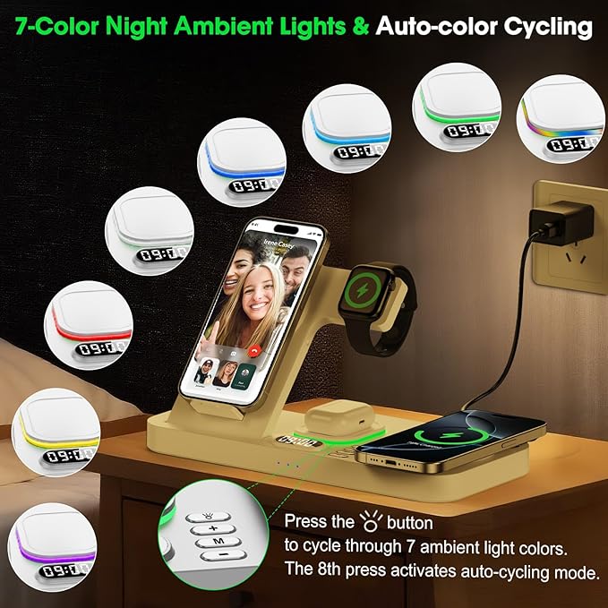 Dual Phone Wireless Charging Station - Image 4