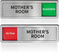 Mother's Room Door Signs, Do Not Disturb, Breastfeeding Door Sign, In by Abudada