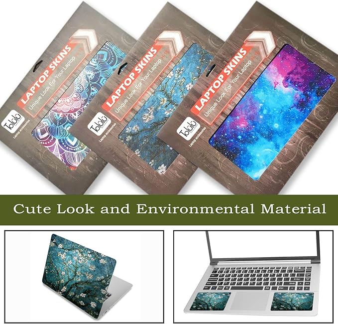 Laptop Skin Sticker Decal, Decorative Waterproof Removable, Van Gogh Painting - Image 6