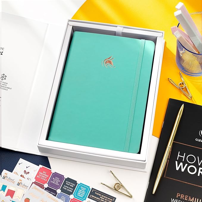 Clever Fox Planner Premium Edition – Undated Luxurious Weekly & Monthly Planner - Image 7