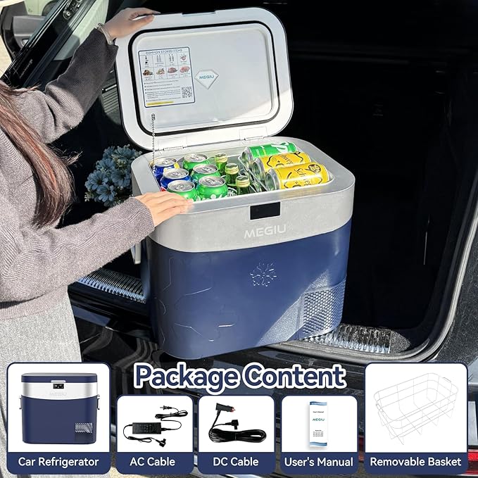 Car Refrigerator Portable Car Fridge 12V Refrigerator 23 Quart Freezer - Image 5