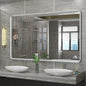 60x36 Silver Mirror for Bathroom, Large Silver Vanity Mirror for Wall, Large by GOLOMO