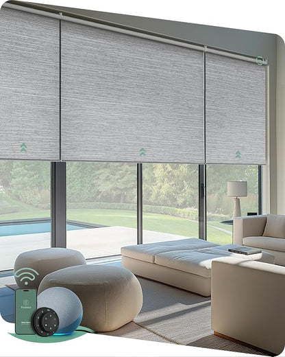 Yoolax Smart Coupled Roller Shades Compatible by Yoolax