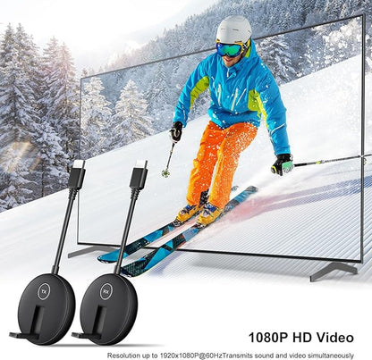 Wireless HDMI Transmitter and Receiver Kit. HDMI Wireless Extender Supports - Image 4