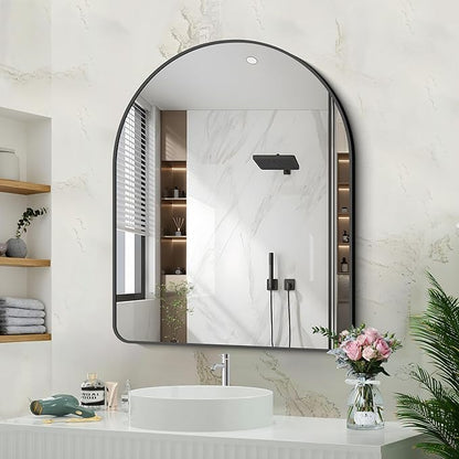 Arched Bathroom Mirror, Wall Mounted Mirror, Living Room, Hanging or Leaning - Image 7