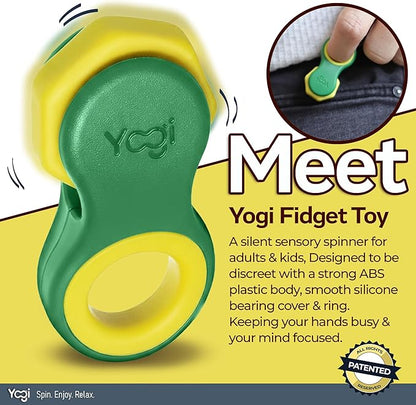 Yogi Fidget Toy – Silent Sensory Spinner - Image 2