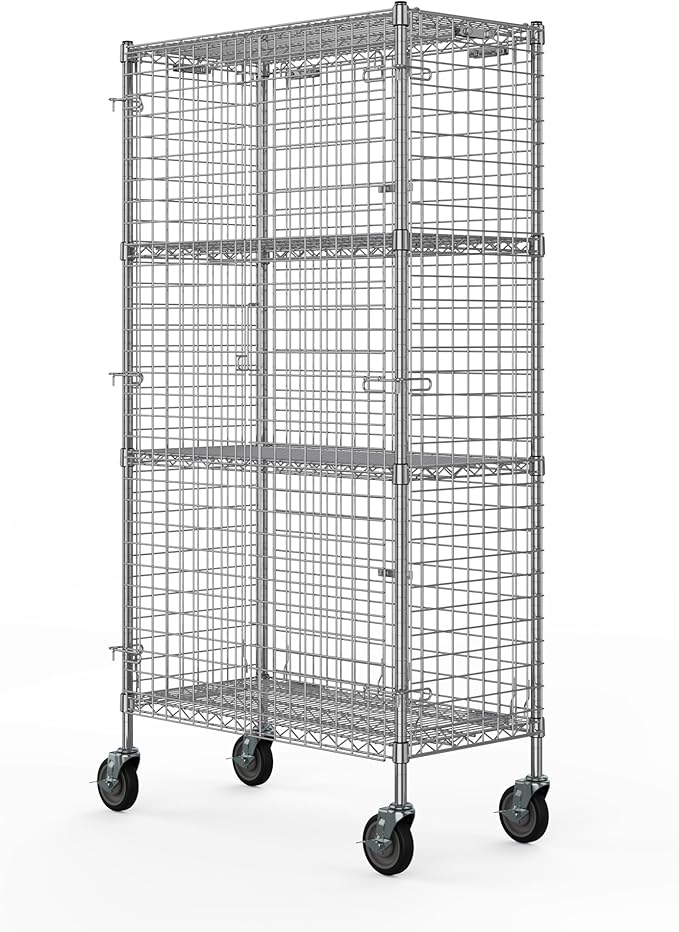 18" W x 36" L x 69" H Heavy Duty Utility Commercial Grade Metal Storage NSF by Regal+Altair