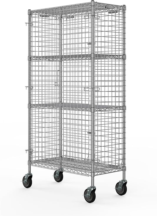 18" W x 36" L x 69" H Heavy Duty Utility Commercial Grade Metal Storage NSF by Regal+Altair