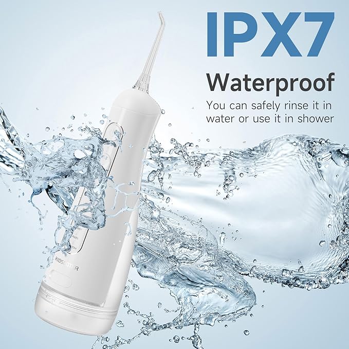 Water Flosser for Teeth with Detachable Washable Tank, 5 Modes Rechargeable - Image 5