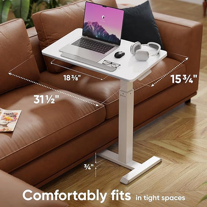 ONKRON Laptop Cart on Wheels, max Load up to 17.6 lbs, Small Rolling Table - Image 2