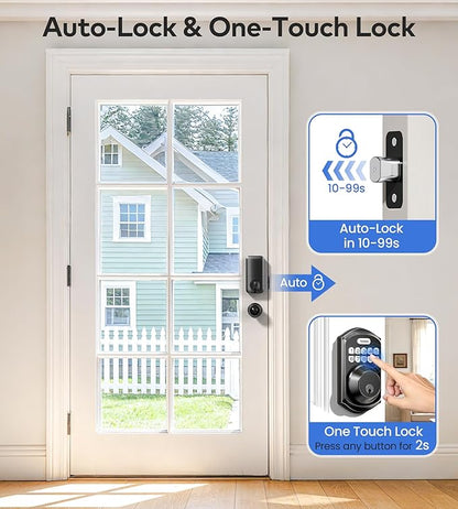 TEEHO TE001K Keyless Entry Door Lock - Image 4