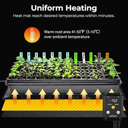 BN-LINK Seedling Heat Mat Heating Pad 20" x 20.75" - Image 5