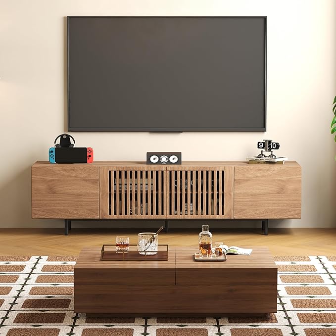 gaoyangjiaju Mid-Century Modern Expandable Coffee Table & TV Stand Set - Image 4