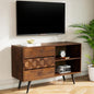 Bme Georgina 45 Inch Solid Wood TV Stand, Under 10 Minutes Assembly by Bme