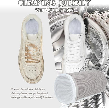 4Pcs Reusable Laundry Shoe Bag for Washer and Dryer, 2024 New Shoe Cleaning Bag - Image 5