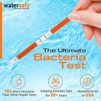 Pool and Spa Rapid Bacteria Test by Watersafe, Test Strips to Detect Down to 1 - Image 7