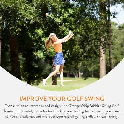 Orange Whip Golf Swing Trainer Aid Patented & Made in USA - Image 6