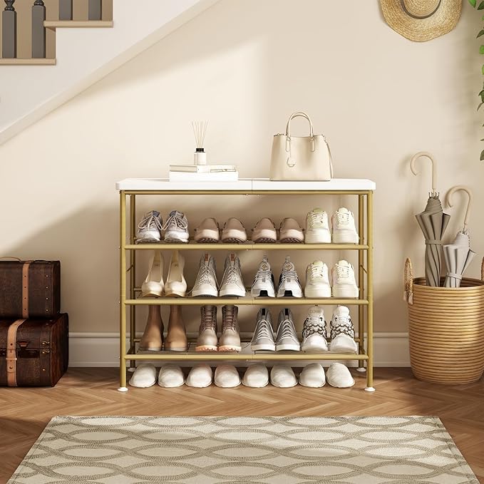 SUOERNUO Shoe Rack Organizer 4 Tier - Image 4
