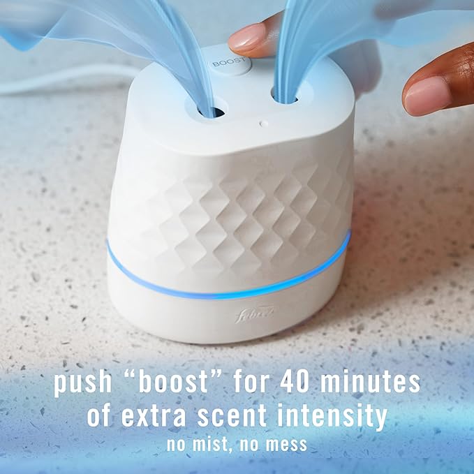 Febreze Plug Scent Booster in White, Continuous Scent Device Oil Diffuser - Image 5