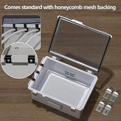 ABS Electrical Junction Box, Ventilated Design, Cable Grommets, IP65 Waterproof - Image 5