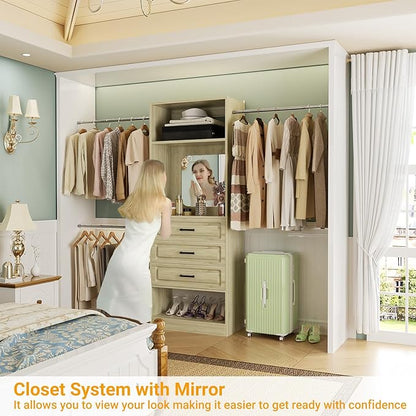 Unikito 48" W - 96” W Closet System - Image 4