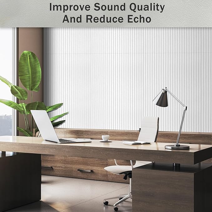 EVENRISING Acoustic Panels 10-Pack, Acoustical Wall Panels 47.2x23.6x0.4 inch - Image 5