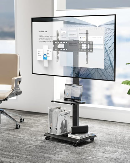 ECOTINY Steel Base Rolling TV Stand - Image 9