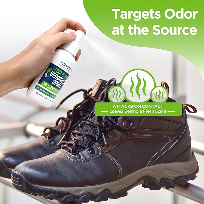 Rocket Pure Natural Foot & Shoe Deodorizer Spray - Image 4