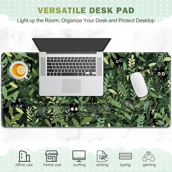 Large Desk Mat, Cute Anime Cats Gaming Mouse Pad, Desk Pad Protector, XXL - Image 8