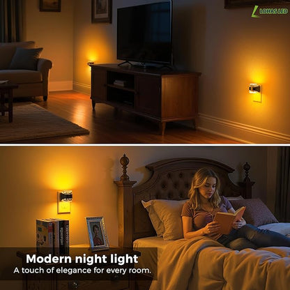 L LOHAS LED Night Light, Bubble Night Lights Plug into Wall, Acrylic Night - Image 5