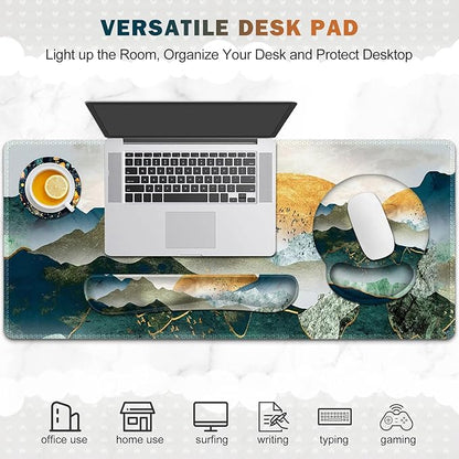 Gaming Mouse Pad, Large Desk Mat, Cute Desk Pad Protector, 4in1 XXL Mousepad - Image 8