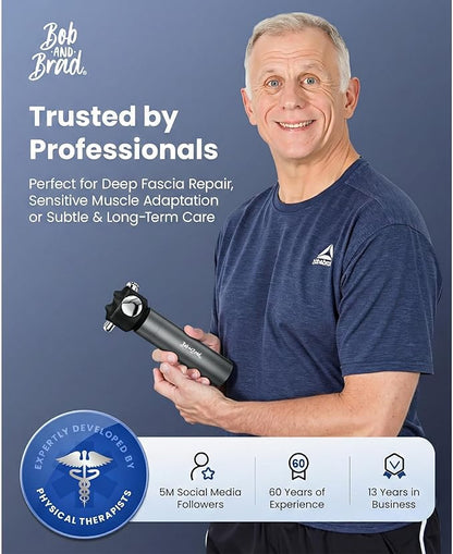 BOB AND BRAD VibeFlow Vibration Massager, FSA-HSA Eligible, 116Hz Deep Tissue - Image 7