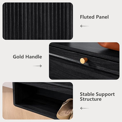 Shoe Storage Cabinet Entryway, Narrow Shoe Cabinet - Image 6