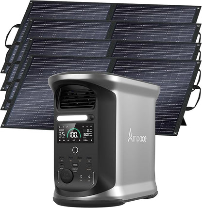 AMPACE Andes 1500 Power Station by EnerVikSolargeneratorforhomeuse