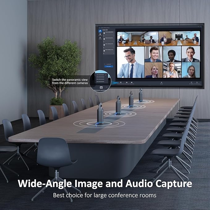 NexiGo Meeting 360 Ultra, Enhanced All-in-One Conference Camera System - Image 6